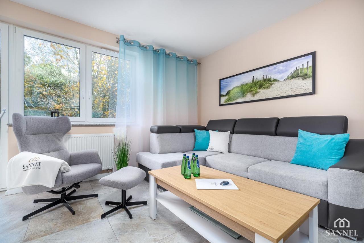 Apartament Lazure Przy Lesie-Sloneczne Tarasy Dziwnowek-Sannel Apartments For Rent Exterior foto